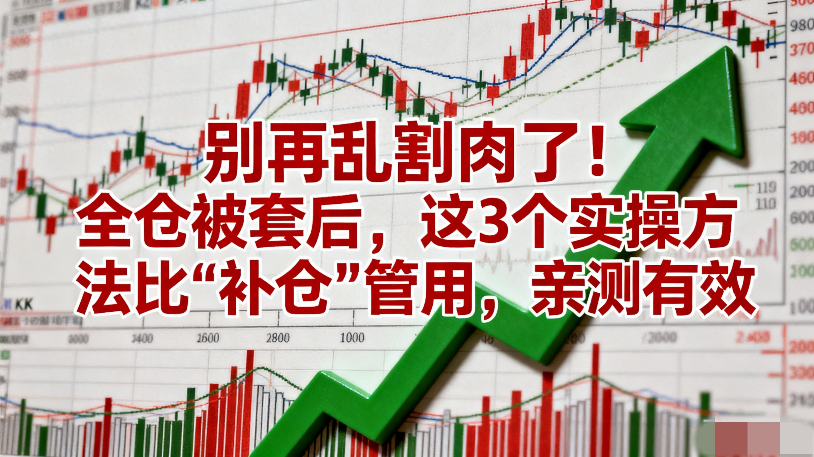 全仓被套50万_我靠3个“笨办法”解套:不割肉不补仓_股票被套怎么办吗