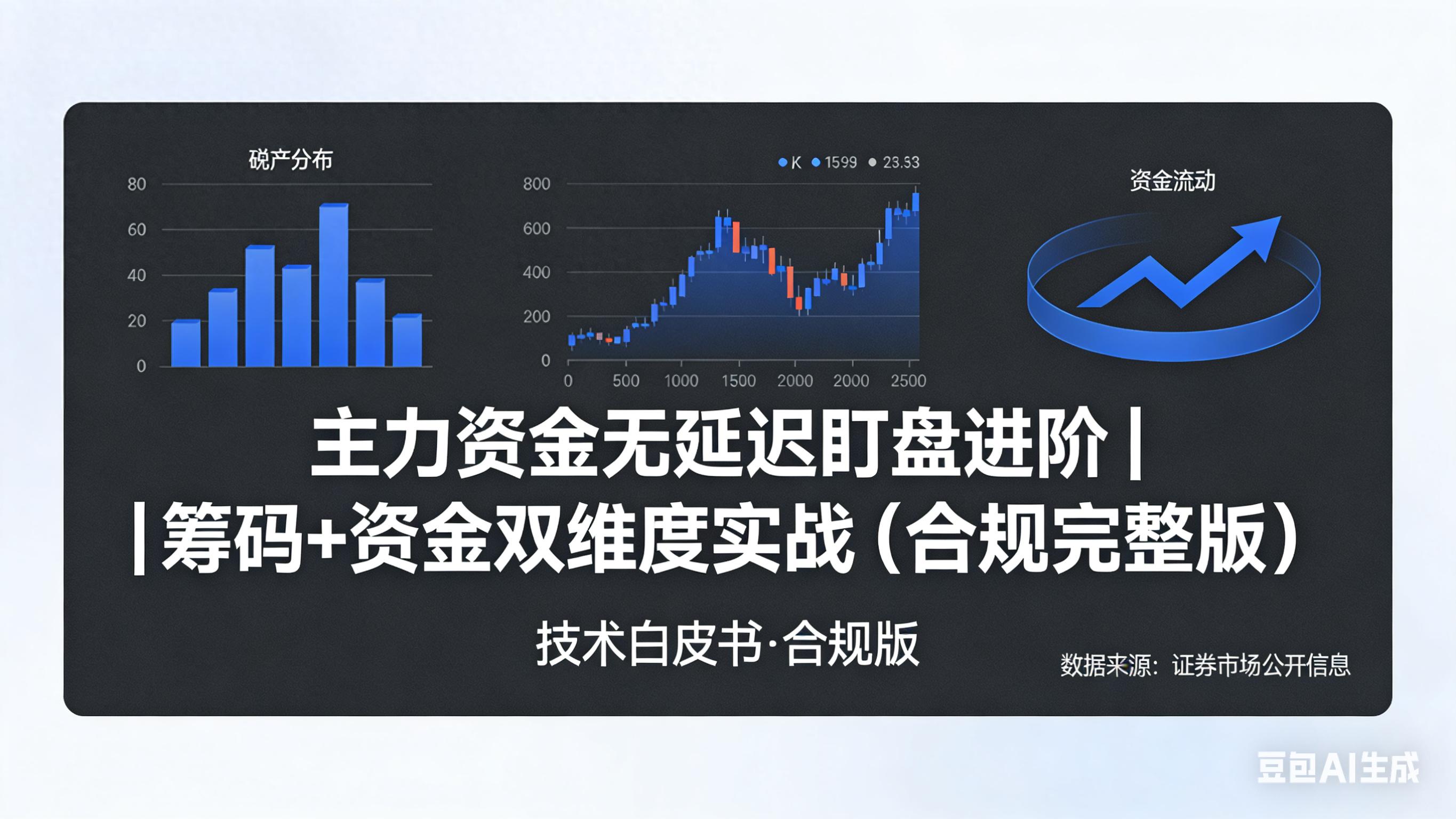 优化版主力资金筹码共振指标_通达信筹码峰指标公式_主力资金真实动向识别