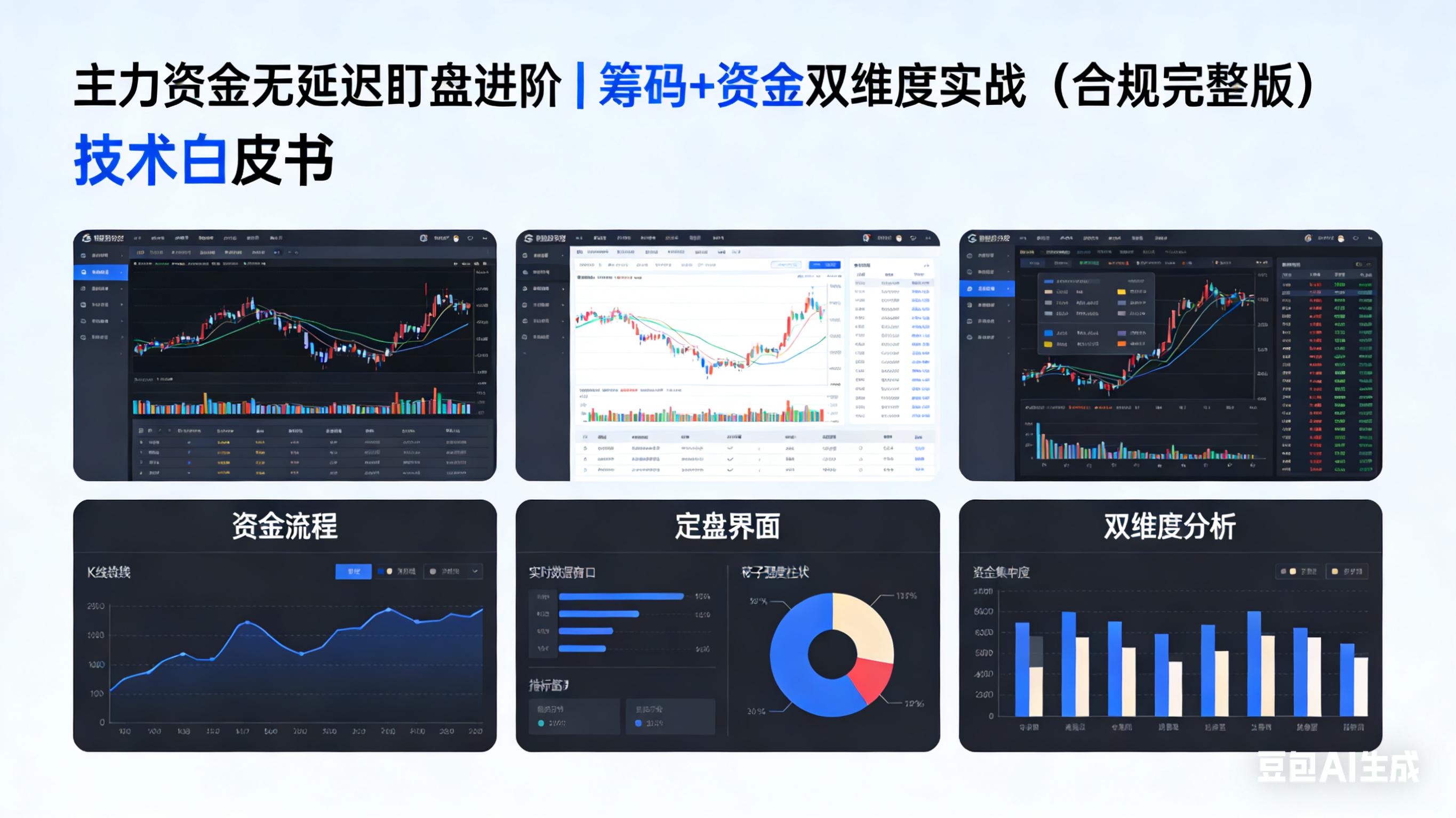 优化版主力资金筹码共振指标_主力资金真实动向识别_通达信筹码峰指标公式