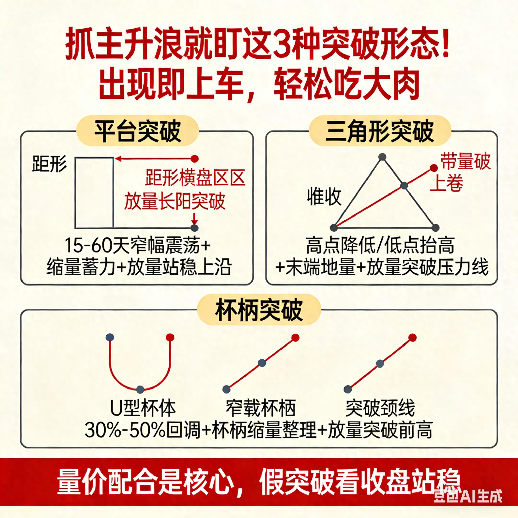 平台突破形态识别_通达信主升浪主图指标_主升浪启动信号