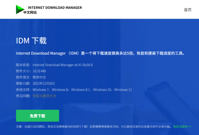 下载IDM
